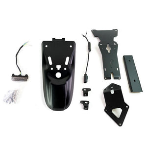 Unit Garage R9T Series Rear Enduro Mudguard With Licence Plate Holder