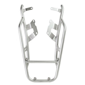 Unit Garage R9T Series Rear Luggage Rack And Grab Rail With Optional Mounting Plate - Silver