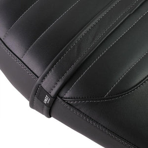 Unit Garage R9T Series Biposto GEL Seat - Black Leather