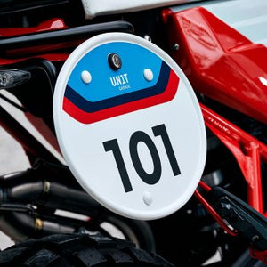 Unit Garage Number Board Numeral Sticker Set