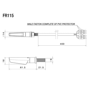 Rizoma 3-in-1 Indicator - Corsa S with Rear Light Function