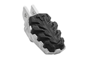 SW Motech R12 Series EVO Footrest Kit - Silver