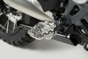 SW Motech R12 Series EVO Footrest Kit - Silver
