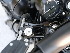 Kit de horquilla de altura estándar y abrazaderas triples Öhlins R9T USD (negro)
