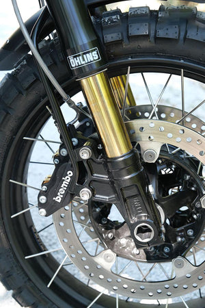 Öhlins R9T Series USD High Version Fork Kit & Triple Clamps - Black