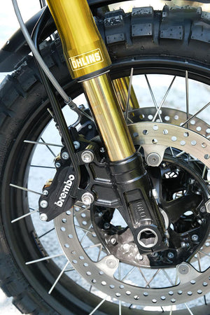 Öhlins R9T Series USD Standard Height Fork Kit & Triple Clamps - Gold