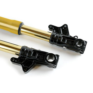 Öhlins R9T Series USD Standard Height Fork Kit & Triple Clamps - Gold