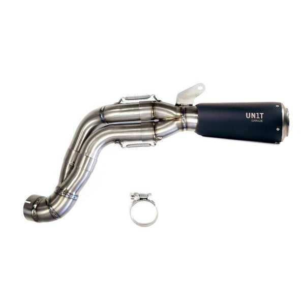 Unit Garage R9T Series Scrambler 1-2-1 Exhaust - Black