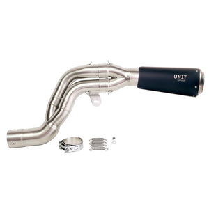Unit Garage R12 Series High Level Exhaust - Black