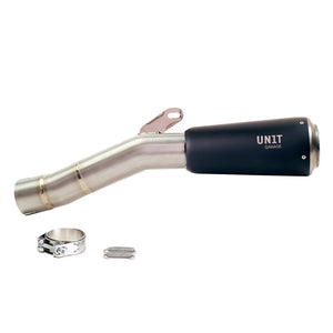 Unit Garage R12 Series Titanium Low Level Exhaust - Black