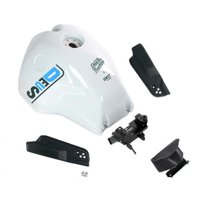 Unit Garage R9T Series Fuel Tank Paris Dakar DEUS Enduro Kit - White