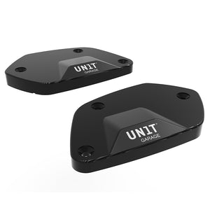 Unit Garage Clutch & Brake Reservoir Caps (Pair)