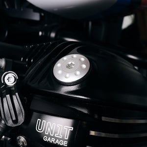 Unit Garage Oil Filler Cap - Silver