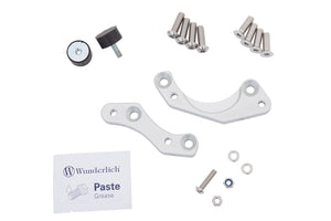 Wunderlich BMW R9T Rider Footpeg Lowering Kit Silver - 2021+ Model