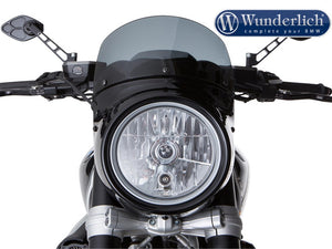 Wunderlich BMW R9T Vintage Headlight Cowl Screen - Tint