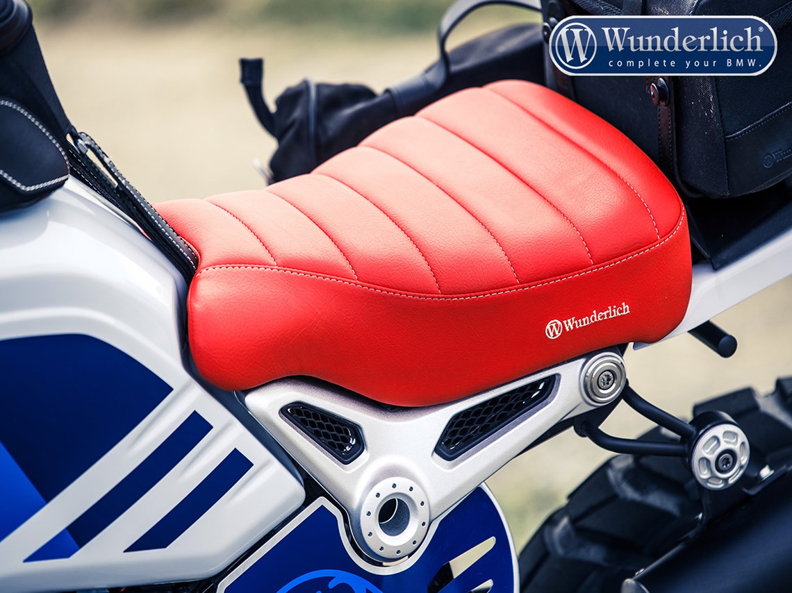 Wunderlich R9T Series Rider Seat Red - Main Image