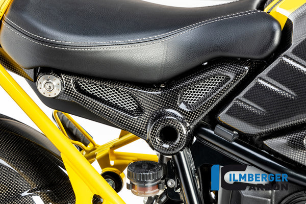 Ilmberger BMW R9T Carbon Right Hand Side Seat Bracket Cover