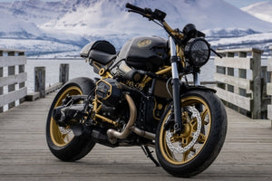 G&G Bike BMW R9T Low Box Full DeCat Exhaust System