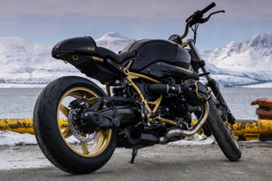 G&G Bike BMW R9T Low Box Full DeCat Exhaust System