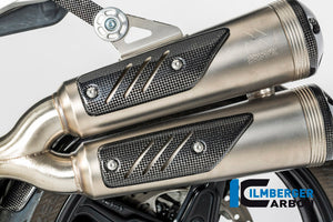 Ilmberger BMW R9T Carbon Exhaust Heat Shield Cover Panel