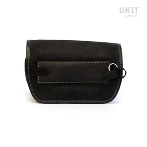 Unit Garage Sahara Handlebar Bag - Suede/Leather