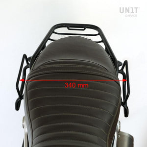 Unit Garage R9T Series Two Scram Canvas Panniers & Double Symmetrical Luggage Rack