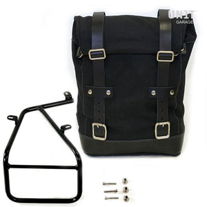 Unit Garage BMW R9T Canvas Pannier & Single Luggage Rack