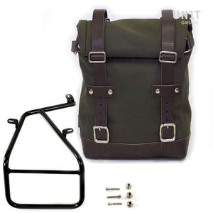 Unit Garage BMW R9T Canvas Pannier & Single Luggage Rack