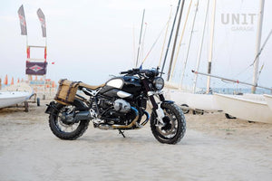 Unit Garage R9T Series Scram Canvas Pannier & Single Luggage Rack