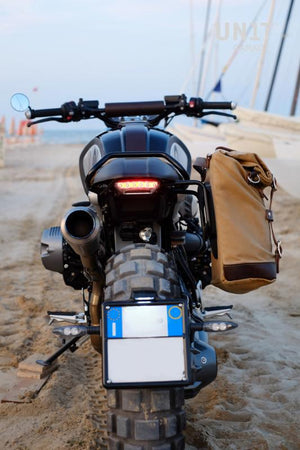 Unit Garage BMW R9T Canvas Pannier & Single Luggage Rack