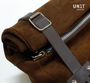 Unit Garage BMW R9T Waxed Suede Pannier & Single Luggage Rack