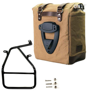 Unit Garage R9T Series Scram Canvas Pannier & Single Luggage Rack