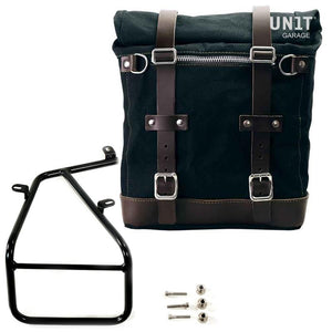 Unit Garage R9T Series Scram Canvas Pannier & Single Luggage Rack