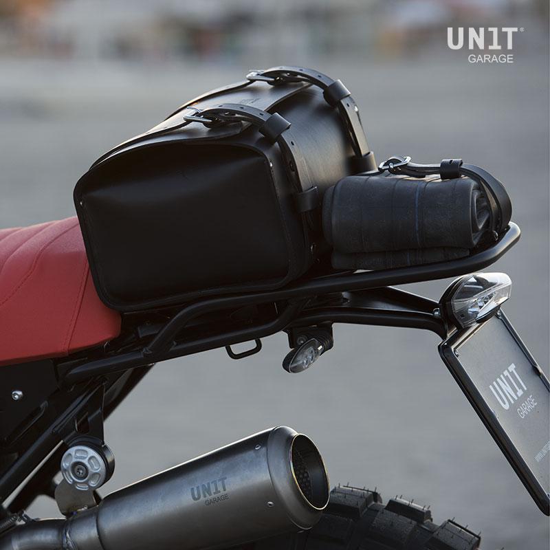 Unit Garage Leather Rear Luggage Bag - Main Image