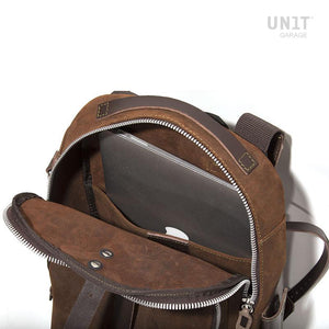 Unit Garage BMW R9T Tank Bag - Waxed Suede