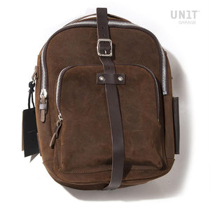 Unit Garage BMW R9T Tank Bag - Waxed Suede