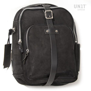 Unit Garage BMW R9T Tank Bag - Waxed Suede