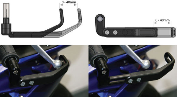 Oberon Performance BMW R9T Clutch Lever Protector Guard