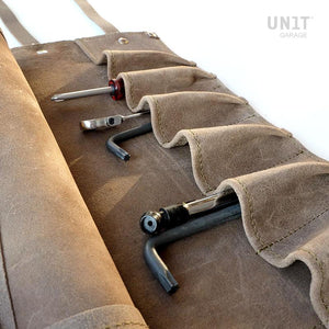 Unit Garage Tool Roll - Suede