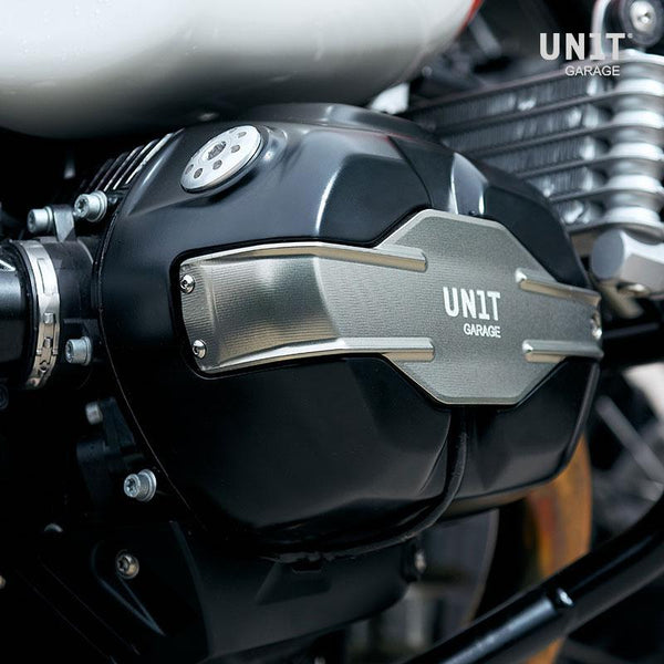Unit Garage BMW R9T Engine Cylinder Head Covers - Dark Silver