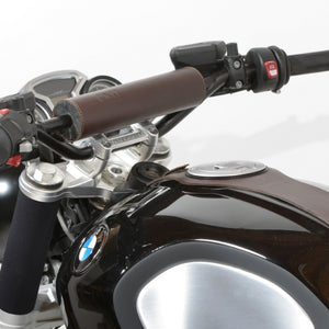 Unit Garage BMW R9T Handlebar Leather Pad Brown - Pier City Custom BMW R9T