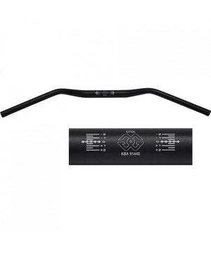 Gilles Tooling GTO Tapered Handlebars Black