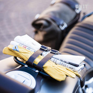 Unit Garage Leather Universal Straps - Black