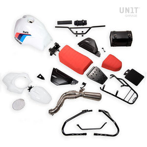 Unit Garage BMW R9T Paris Dakar PD Kit With Accessories