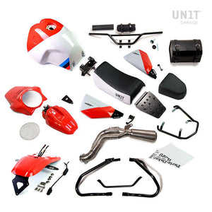 Unit Garage BMW R9T Paris Dakar GR86 Kit With Accessories