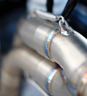 Unit Garage BMW R9T Titanium High Level Exhaust Pipe - Pier City Custom BMW R9T