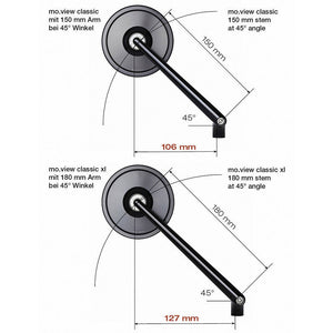 Motogadget Mo.View Classic Glassless Mirror