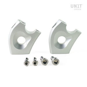 Unit Garage BMW R9T Raised & Set Back Handlebar Risers - Roadster/Pure
