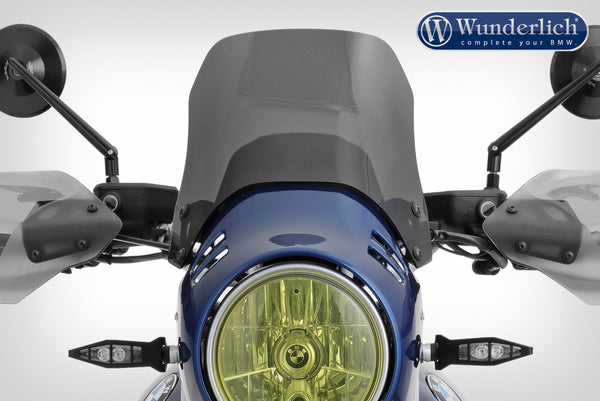 Wunderlich BMW R9T Urban GS Windscreen - Smoked Grey