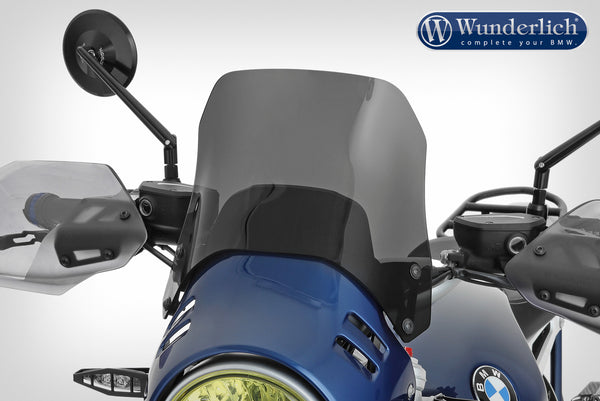 Wunderlich BMW R9T Urban GS Windscreen - Smoked Grey